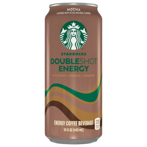 Starbucks Double Shot Energy Mocha Fortified Energy Coffee Drink
