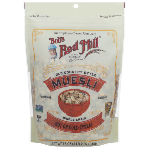Bob's Red Mill Muesli Cereal, Old Country Style