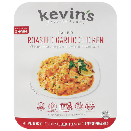 Kevin's Natural Foods Roasted Garlic Chicken