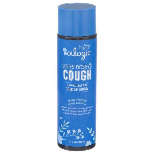 Oilogic Stuffy Nose & Cough Vapor Bath
