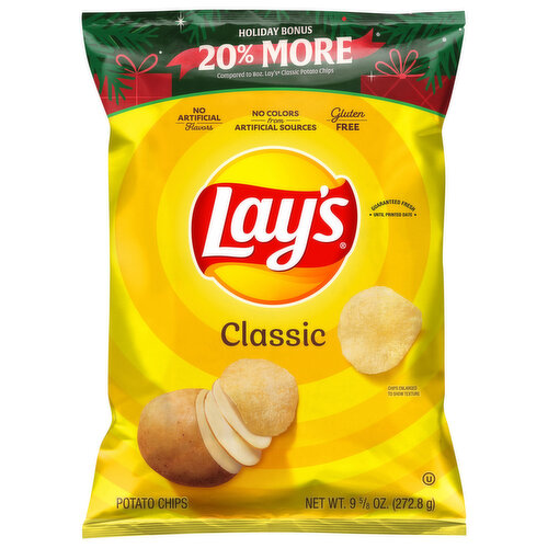 Lay's Potato Chips Classic 20% More