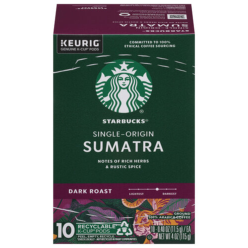 Starbucks K-Cup Sumatra