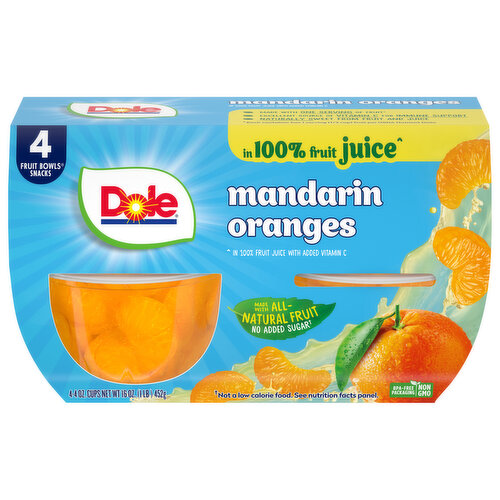 Dole Mandarin Oranges in 100% Fruit Juice