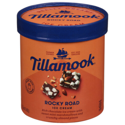 Tillamook Rocky Road Ice Cream