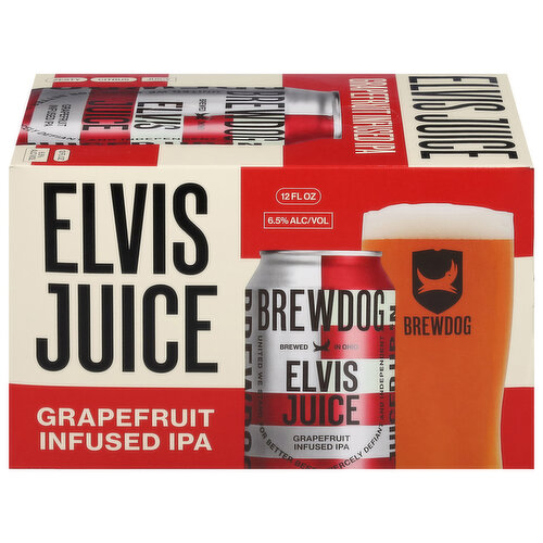 Brewdog Elvis Grapefruit Juice Infused IPA