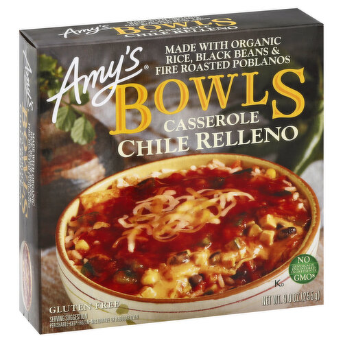 Amy's Kitchen Bowls, Casserole Chile Relleno