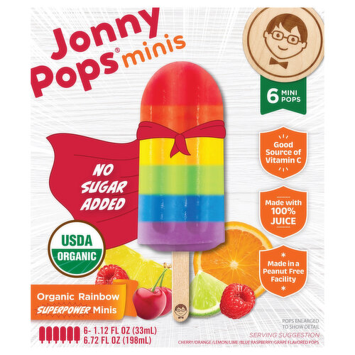 JonnyPops Minis Rainbow Superpower