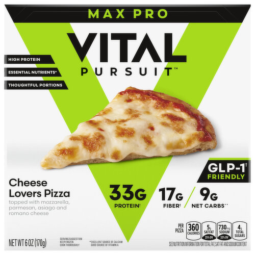 Vital Pursuit Pizza Cheese Lovers