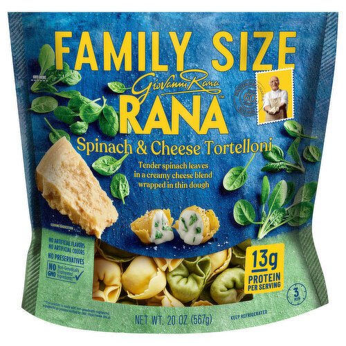 Rana Spinach & Cheese Tortelloni Family SIze