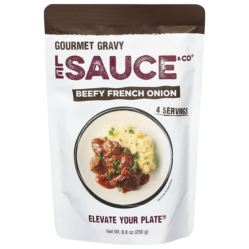 Le Sauce and Co Gourmet Gravy Beefy French Onion