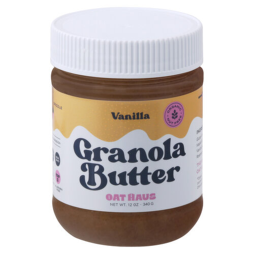 Oat Haus Granola Butter Vanilla