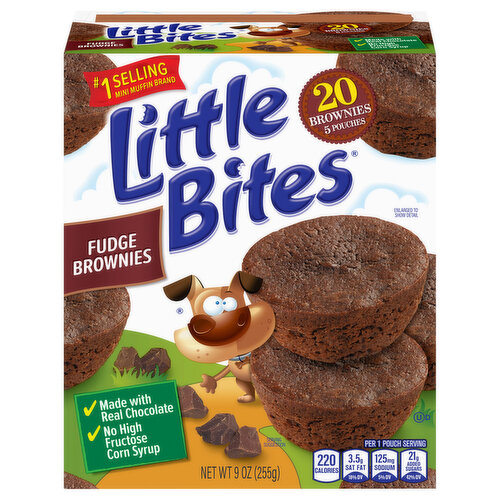 Entenmann's Little Bites Fudge Brownies