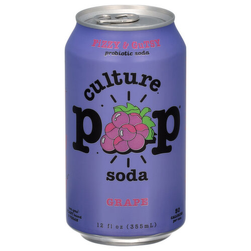 Culture Pop Soda Grape