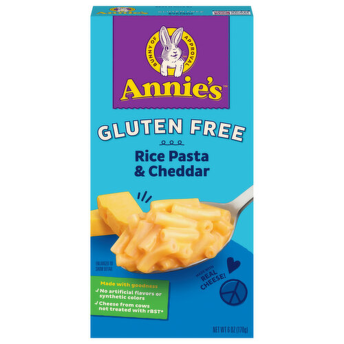 Annie's Gluten Free Rice Pasta & Cheddar Mac & Cheese
