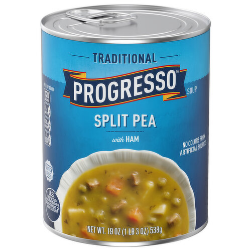 Progresso Soup, Split Pea With Ham, Traditional