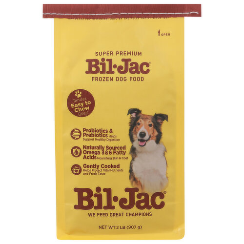 Bil-Jac Dog Food, Frozen
