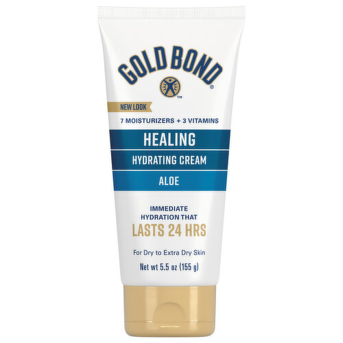 Gold Bond Skin Therapy Cream, Healing, Aloe, Fresh Clean Scent