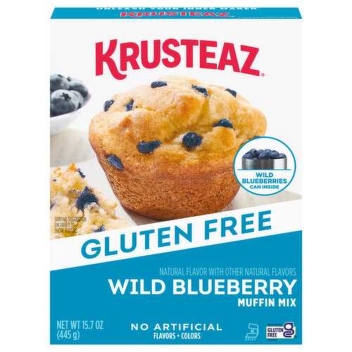 Krusteaz Gluten Free Wild Blueberry Muffin Mix