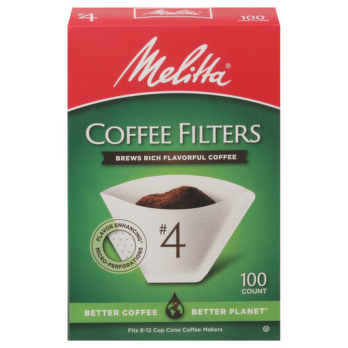 Melitta #4 Cone Coffee Filter