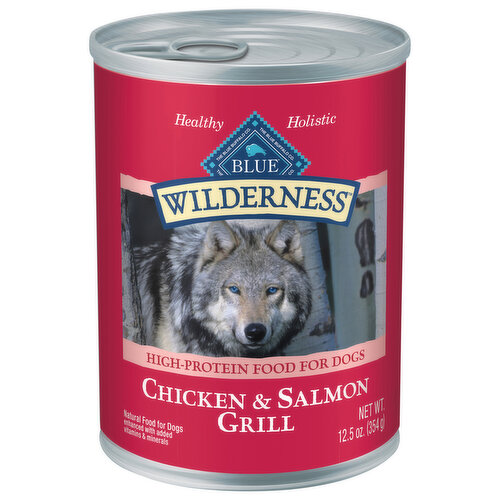 Blue Wilderness Dog Salmon Chicken Moist Dog Food