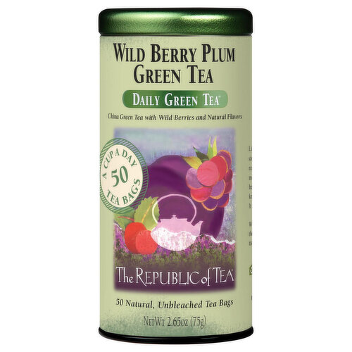 Republic Of Tea Wild Berry Plum Tea