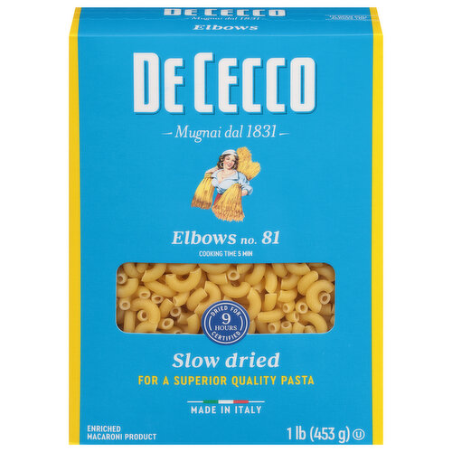 De Cecco Elbows Pasta