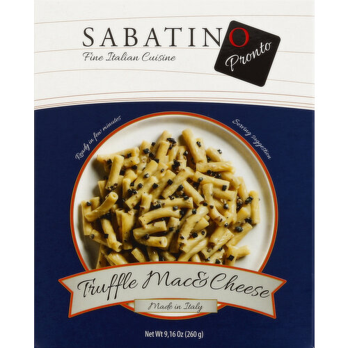 Sabatino Truffle Mac N Cheese