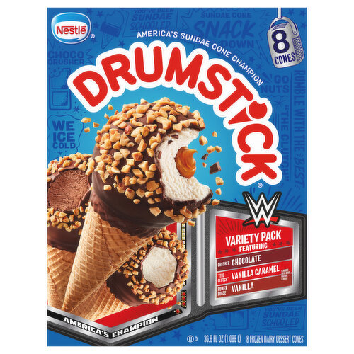 Drumstick Dairy Dessert Cones Variety Pack