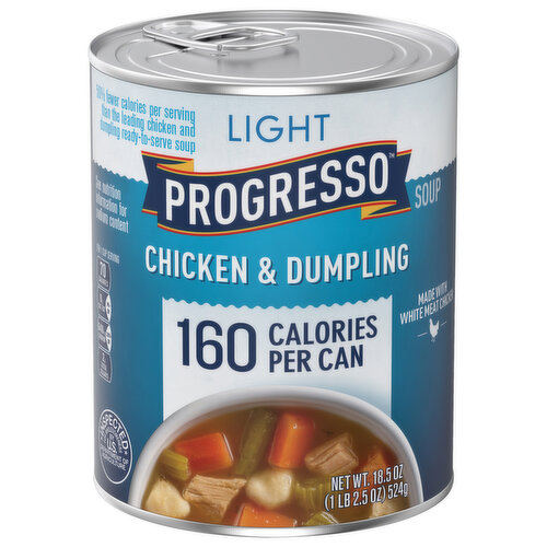 Progresso Light, Chicken and Dumpling Soup