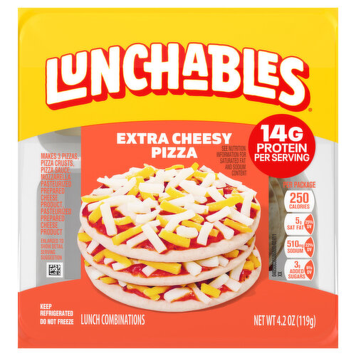 Oscar Mayer Extra Cheesy Pizza Lunchable