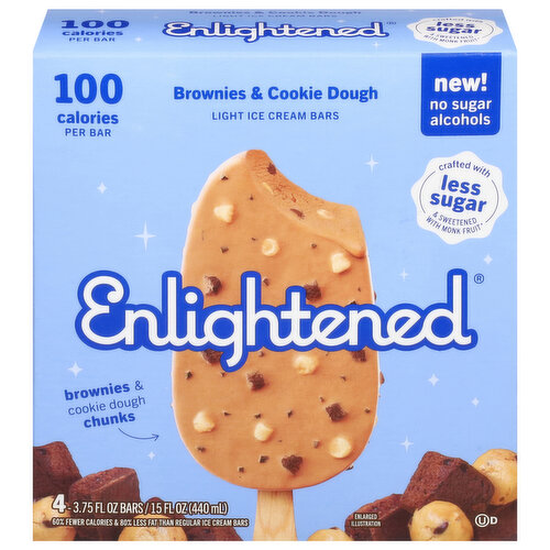 Enlightened Ice Cream Bars, Brownies & Cookie Dough