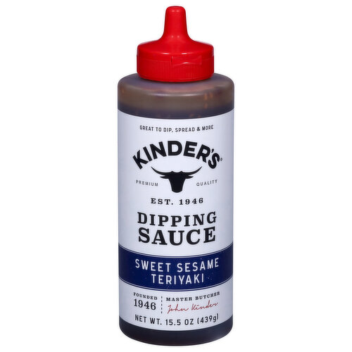 Kinder's Dipping Sauce Sweet Sesame Teriyaki