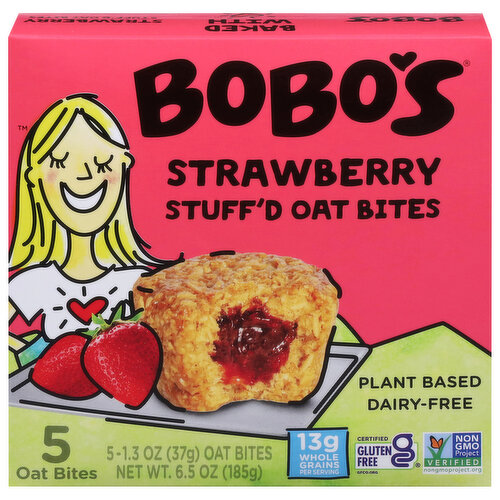 Bobo's Strawberry Stuff'd Oat Bites