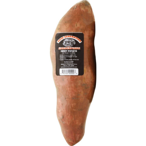 Microwavable Sweet Potatoes