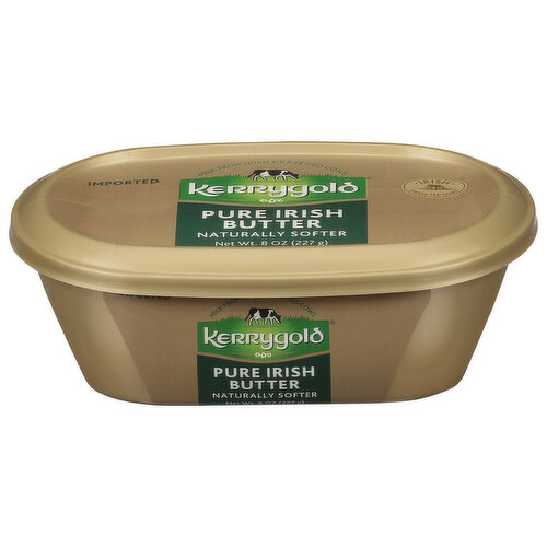 Kerrygold Grass-Fed Pure Irish Salted Softer Butter Tub,