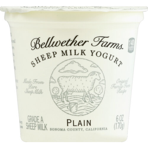 Bellweather Farms Sheep Milk Yogurt Plain