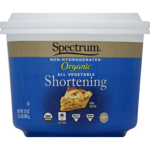 Spectrum Culinary Organic All-Vegetable Shortening