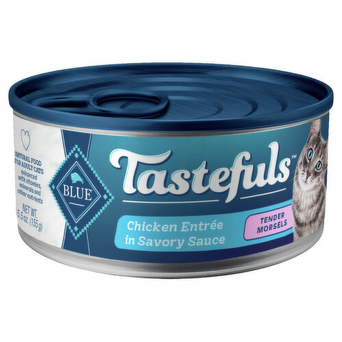 Blue Buffalo Tastefuls Chicken Tender Morsel Moist Cat Food