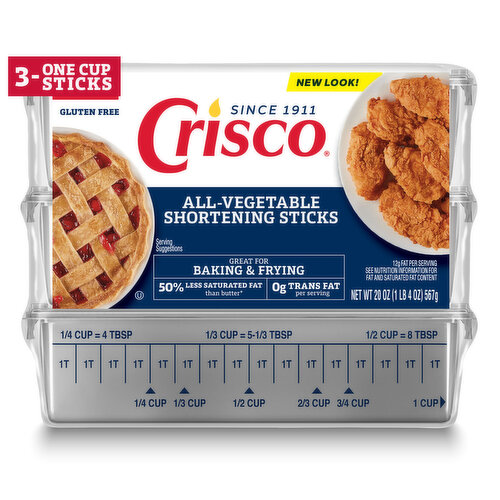 Crisco All-Vegetable Shortening Baking Sticks