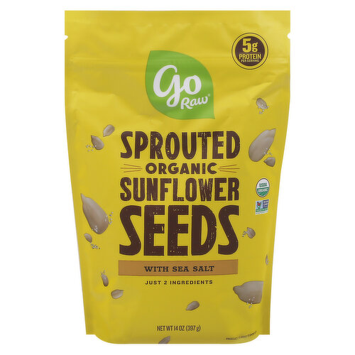 Go Raw Sprouted Sunflower Seeds