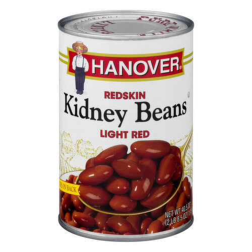 Hanover Kidney Beans, Red Skin, Light Red