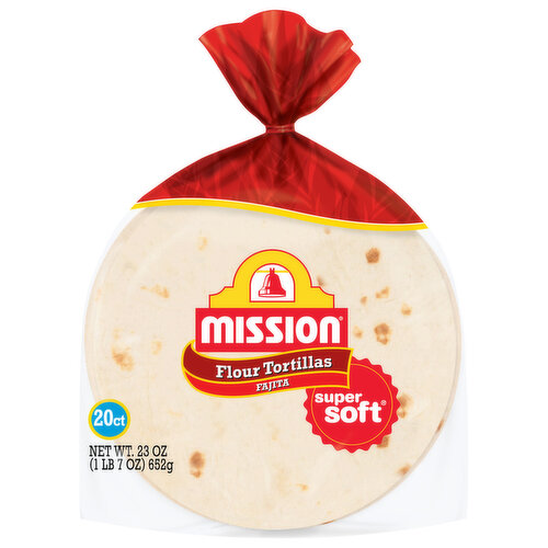 Mission Super Soft Fajita Flour Tortillas