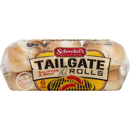 Schwebel's Sausage & Brat Rolls, Tailgate