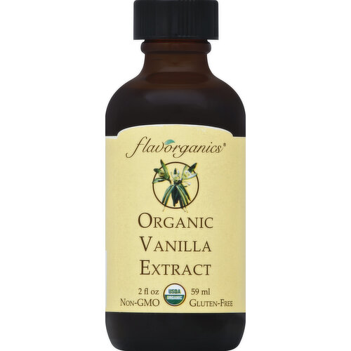 Flavorganics Vanilla Extract, Organic