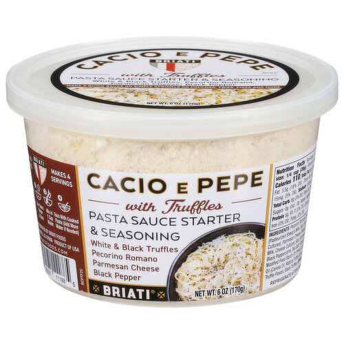 Briati Cacio E Pepe Truffle Pasta Sauce Starter