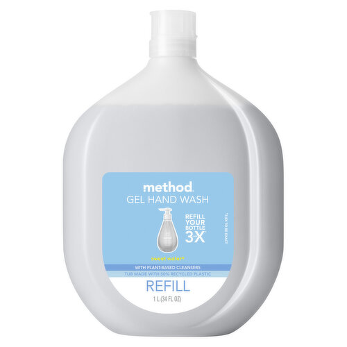 Method Gel Hand Wash Refill, Sweet Water
