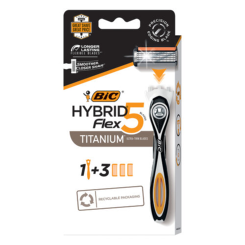 BIC Flex 5 Hybrid Razor