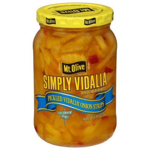 Mt. Olive Simply Vidalia, Pickled Vidalia Onion Strips