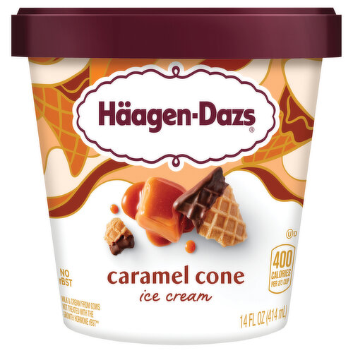 Haagen-Dazs Caramel Cone Ice Cream