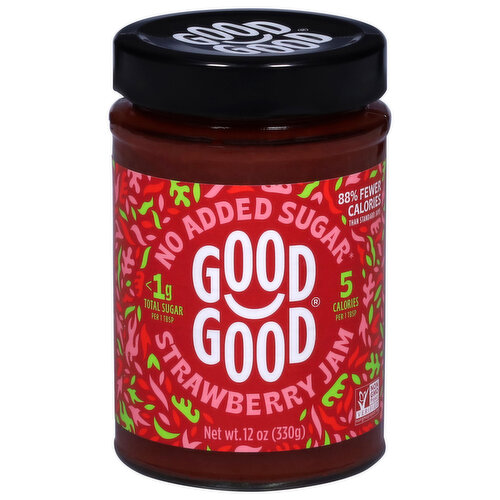Good Good No Sugar Strawberry Jam